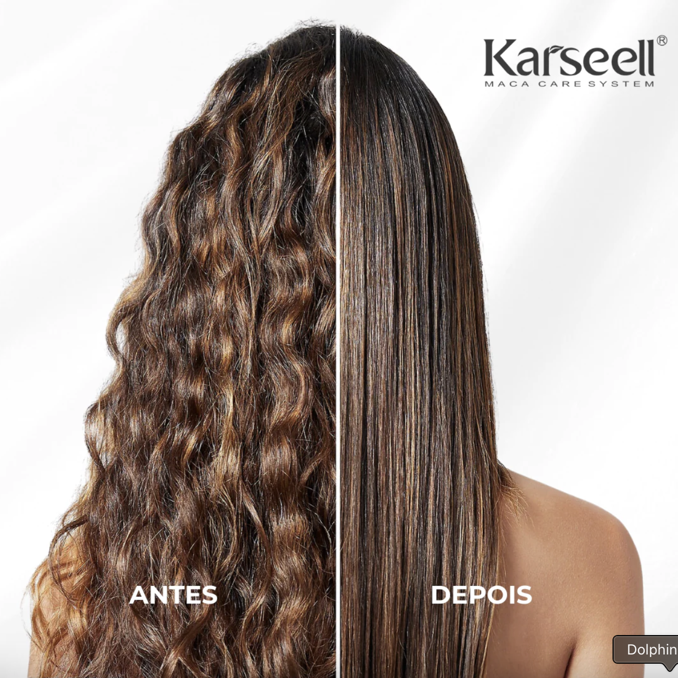 Antes e depois Karseell